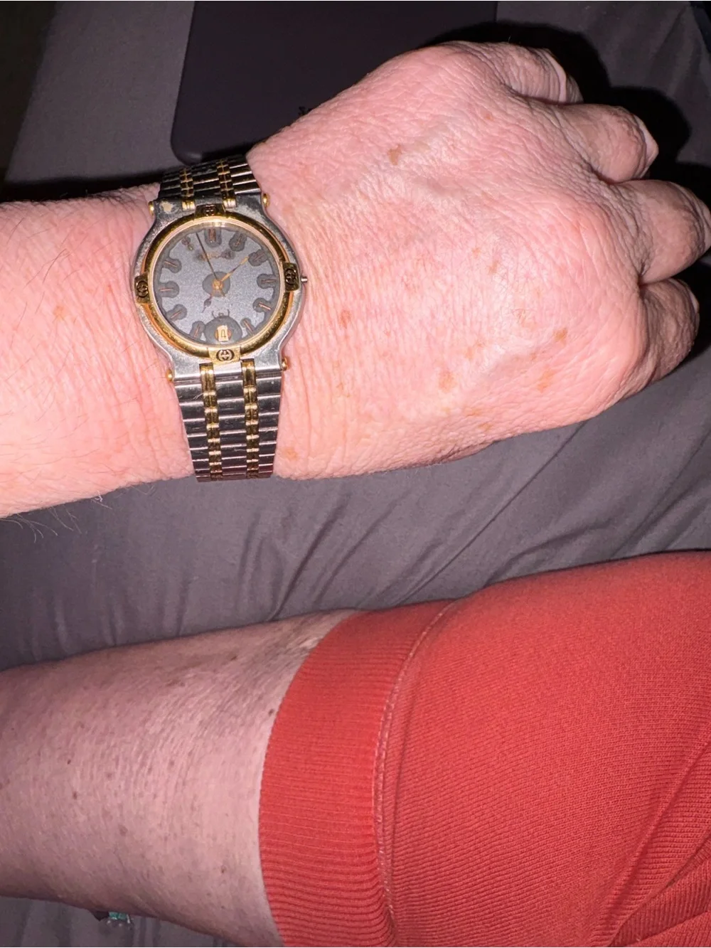 Stainless Steel Silver Smartwatch-Style Wearable